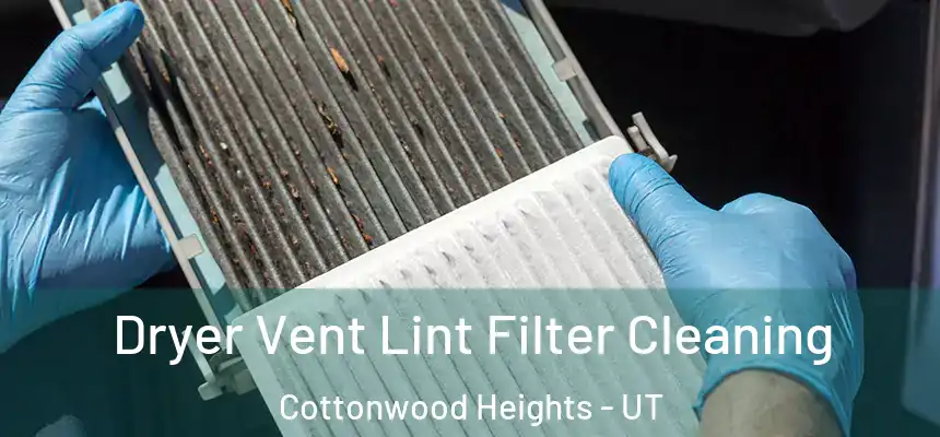 Dryer Vent Lint Filter Cleaning Cottonwood Heights - UT