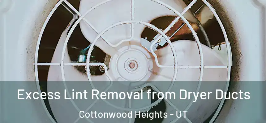  Excess Lint Removal from Dryer Ducts Cottonwood Heights - UT